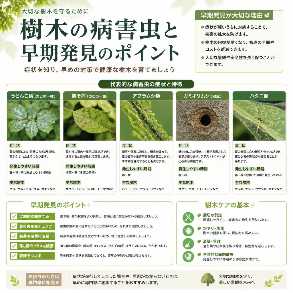 植物病害のサインを見極める