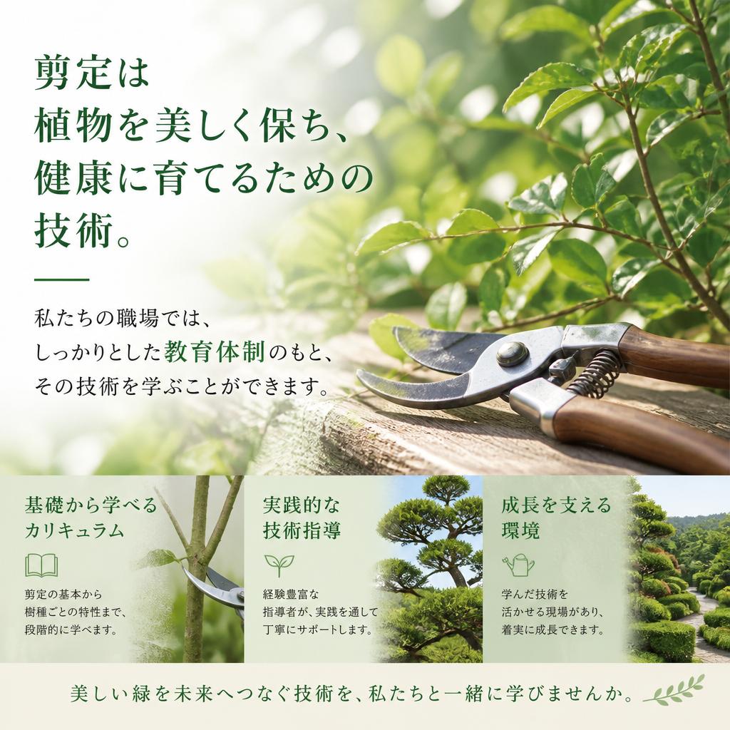 2. 剪定技術を学ぶチャンス