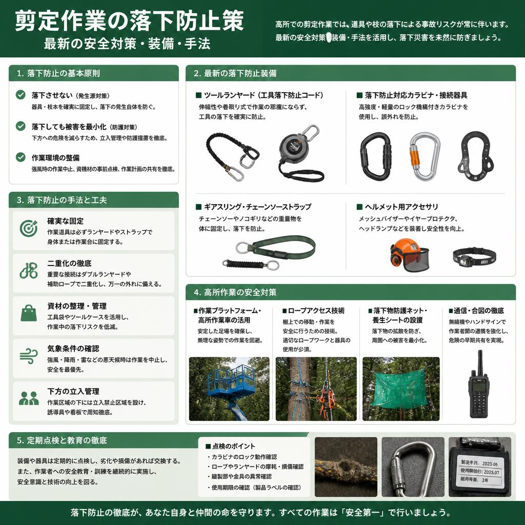 落下防止策の最新技術