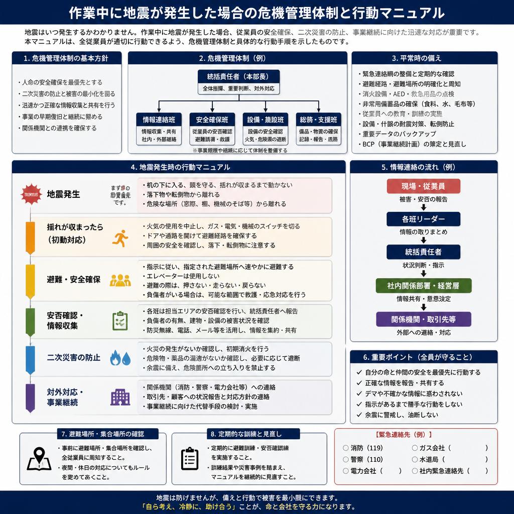 2. 作業中の危機管理